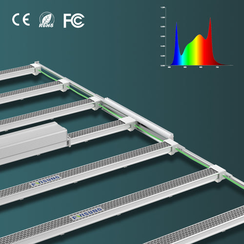 Stretch-shrink LED Grow Light (1000W)